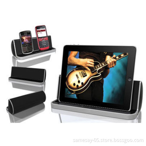 Bluetooth Speaker with 3W x 2 Output Power, Aux In and Volume Adjustment for All Smart Phones